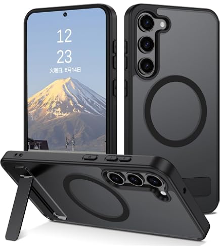 Amazon.co.jp: HCXLYP Galaxy S23 ケース MagSafe対応 リングスタンド